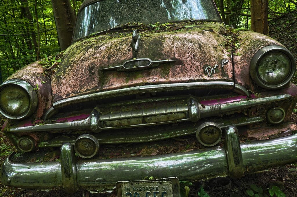 Pro Scrap Metal car, scrap, car cemetery, rust, dirty, scrap car, rusted, wreck, discarded, obsolete, oldtimer, old car, car wallpapers, auto, vehicle, buick, buick dynaflow, urbex